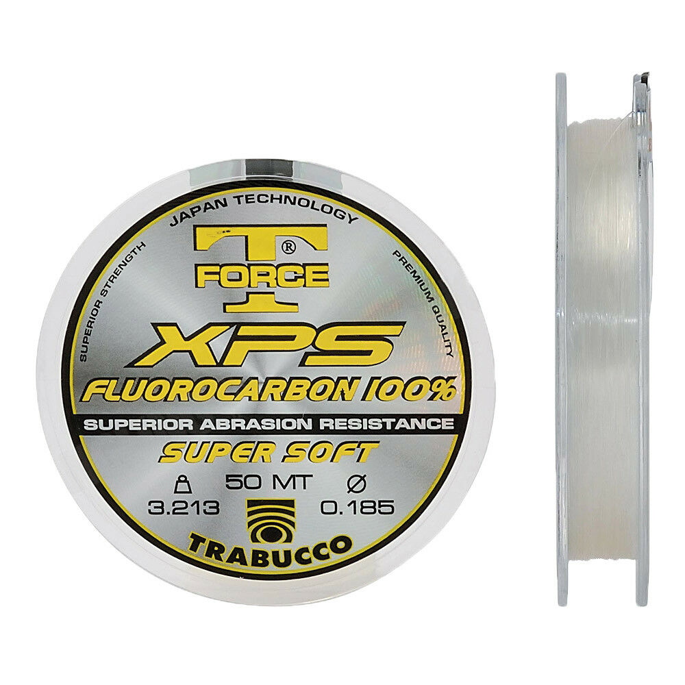 TRABUCCO T-FORCE XPS FLUOROCARBON 100% SUPER SOFT 50m. 0.28 Mm